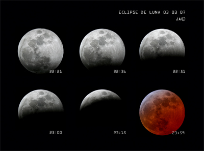 Fases Eclipse hasta totalidad, haz clic para ampliar